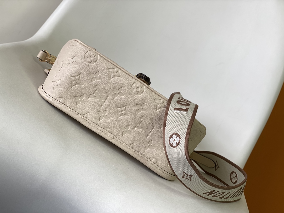 ルイヴィトン コピー ディアンヌ ミニショルダーバッグ アイボリー エンボスモノグラム ゴールド金具 2WAY仕様 M46388_7