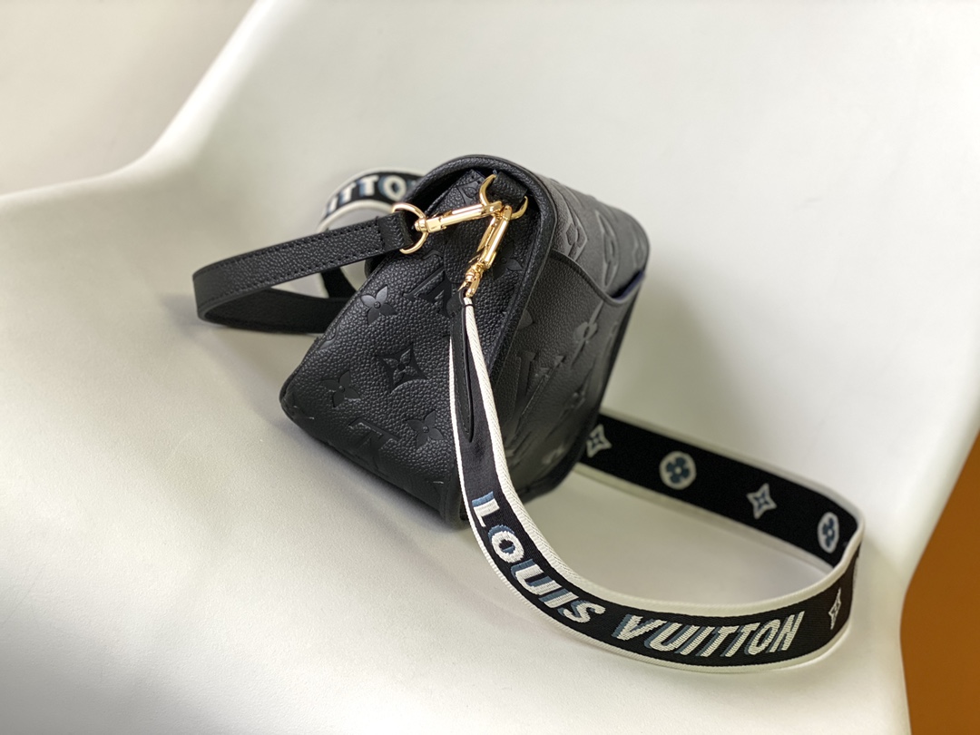 ルイヴィトン n級品 ディアンヌ ミニショルダーバッグ ブラック エンボスモノグラム ゴールド金具 2WAY仕様 M46386_6