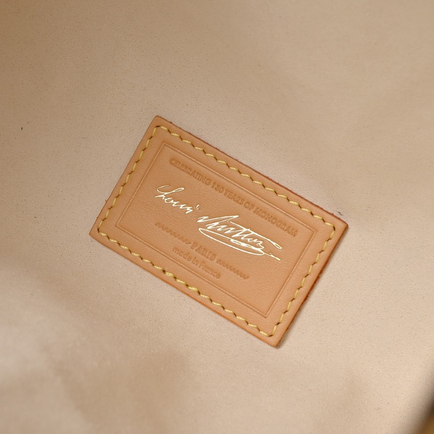 ルイヴィトン n級品 ノエ モノグラム チェーン巾着ショルダーバッグ ブラウン ヌメ革コンビ 上品デザイン m28103_5