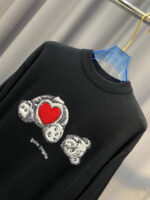 パームエンジェルス　ニット・セーター　人気　男女同型　くまの刺繍　正規品保障　22年秋冬新作