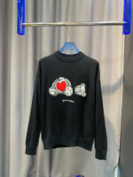 パームエンジェルス　ニット・セーター　人気　男女同型　くまの刺繍　正規品保障　22年秋冬新作