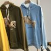 パームエンジェルス刺繍ブロークンベア2023SS新作パーカー激安男女兼用