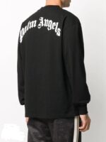 パームエンジェルス 長袖tシャツ 販売 アプリ ブラック ニット 快適性 正規品 22年秋冬新作 男女兼用