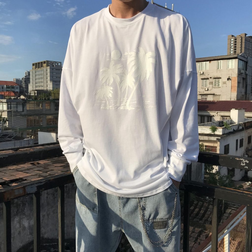 2023SS新作パームエンジェルス芸能人新品未使用激安男女兼用クルーネックTシャツ