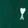 【AMI PARIS】AMI DE COEUR 新作激安カーディガン オーバーサイズカーディガン