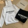 FEAR OF GOD 【フィア・オブ・ゴッド】激安新作通販Represent Owners Clubロゴプリント パーカー