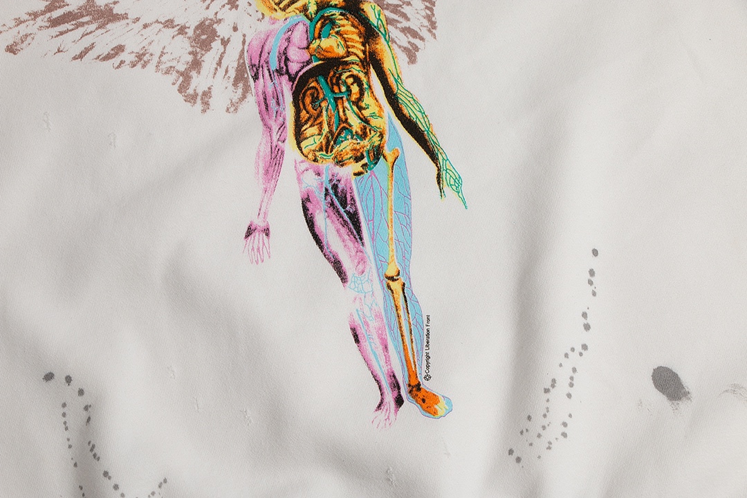 SAINT MICHAEL（セントマイケル）芸能人 激安通販 Anatomy of Angel スウェットシャツ