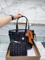 MCM(エム シー エム)安く 買うアウトレット多機能ハンドバッグ