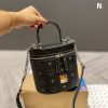 MCM(エム シー エム)17CM皮革バケツ型バッグアウトレット