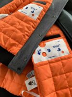 韓国 オフ ホワイト 安いn級秋冬新作ウール皮革ベースボールジャージ