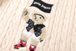 パームエンジェルス芸能人激安新作刺繍ブロークンベア男女兼用ウールニット