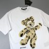 パームエンジェルス芸能人激安ブロークンベアメンズ半袖Tシャツ