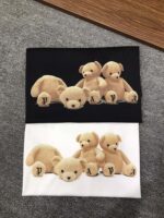 パームエンジェルス芸能人激安 ブロークンベアレディースメンズ半袖Tシャツ