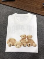 パームエンジェルス芸能人激安 ブロークンベアレディースメンズ半袖Tシャツ