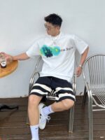 パームエンジェルス 半袖Tシャツ インナー ファッショントレンド クルーネックTシャツ 快適性 正規品