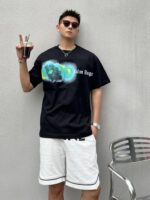 パームエンジェルス 半袖Tシャツ インナー ファッショントレンド クルーネックTシャツ 快適性 正規品