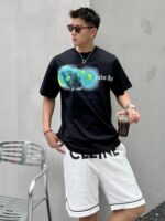 パームエンジェルス 半袖Tシャツ インナー ファッショントレンド クルーネックTシャツ 快適性 正規品