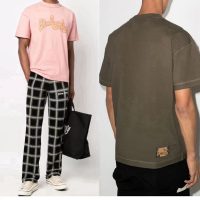 パームエンジェルス 半袖Tシャツ 腕まくり ファッショントレンド クルーネックTシャツ 激安 正規品 男女兼用
