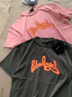 パームエンジェルス 半袖Tシャツ 腕まくり ファッショントレンド クルーネックTシャツ 激安 正規品 男女兼用