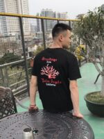 パームエンジェルス2023SS新作芸能人プリントメンズ半袖Tシャツ