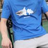 パームエンジェルス芸能人2023SS新作シャークプリントメンズ半袖Tシャツ