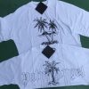 パームエンジェルス芸能人激安新作ココナッツの木プリント男女兼用半袖Tシャツ