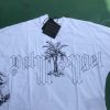 パームエンジェルス芸能人激安新作ココナッツの木プリント男女兼用半袖Tシャツ