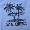 パームエンジェルス芸能人激安プリントココナッツの木メンズ半袖Tシャツ