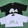 パームエンジェルス芸能人激安ブロークンベアメンズ半袖Tシャツ