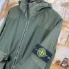 ストーンアイランド芸能人激安新品耐風性耐水性アイスジャケット