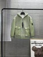 ストーンアイランド2023SS新作芸能人安いウール生地メンズジャケット