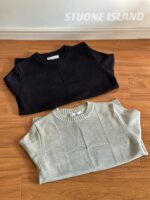 Stone Island芸能人激安輸入人気男女兼用クルーネックニット