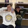 ストーンアイランド（STONE ISLAND）芸能人激安輸入男女兼用刺繍パーカー