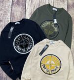 ストーンアイランド（STONE ISLAND）芸能人激安輸入男女兼用刺繍パーカー
