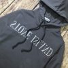 ストーンアイランド芸能人激安通販反射刺繍メンズパーカー