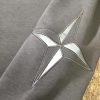 ストーンアイランド芸能人激安通販反射刺繍メンズパーカー