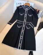BALMAIN（バルマン）激安販売芸能人 ウィメンズ アーガイル ワンピース