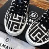 BALMAIN（バルマン）激安販売芸能人 モノグラムジャカード B-Court スニーカー