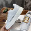 BALMAIN（バルマン）激安販売芸能人 Slip On B-Court Sneakersレザースニーカー