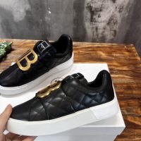 BALMAIN（バルマン）激安販売芸能人 Slip On B-Court Sneakersレザースニーカー