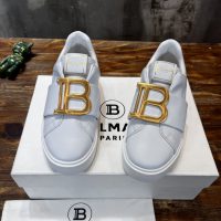 BALMAIN（バルマン）激安販売芸能人 Slip On B-Court Sneakersレザースニーカー