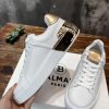 BALMAIN（バルマン）激安販売芸能人 ロゴ ホワイト B-Court ローカットスニーカー