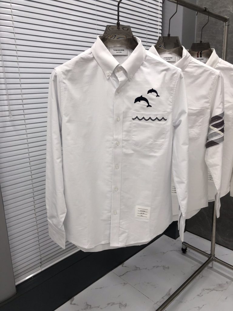 thom browne（トム ブラウン）クレジット販売店舗メンズ白シャツ