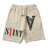 2023SS新作Vlone x Saint Michael コラボ男女兼用ショートパンツ