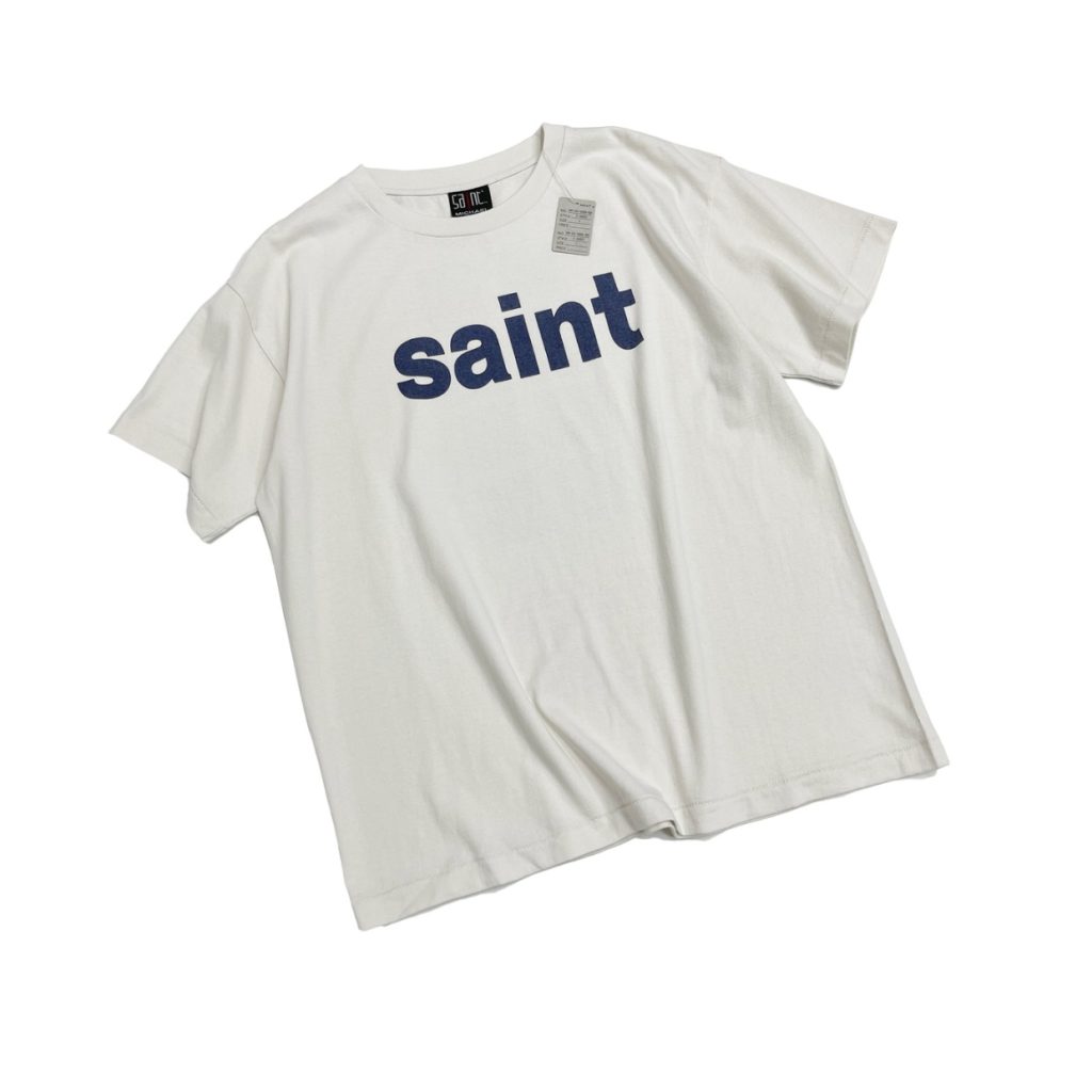 Saint Michael偽物レトロセールメンズtシャツ