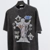 saint michaelレトロn品夏服ダウン 激安メンズtシャツ