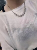 クロムハーツ コピー Oリングペンダント ベビーIDフローラル ネックレス