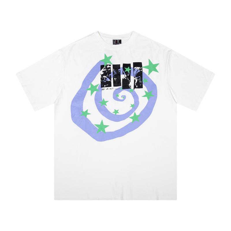 saint michael（セント マイケル）偽物半袖 Tシャツ 綿100% 激安通販