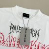 BALENCIAGA(バレンシアガ)2024新作プリント半袖Tシャツ