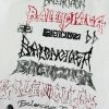 BALENCIAGA(バレンシアガ)2024新作プリント半袖Tシャツ